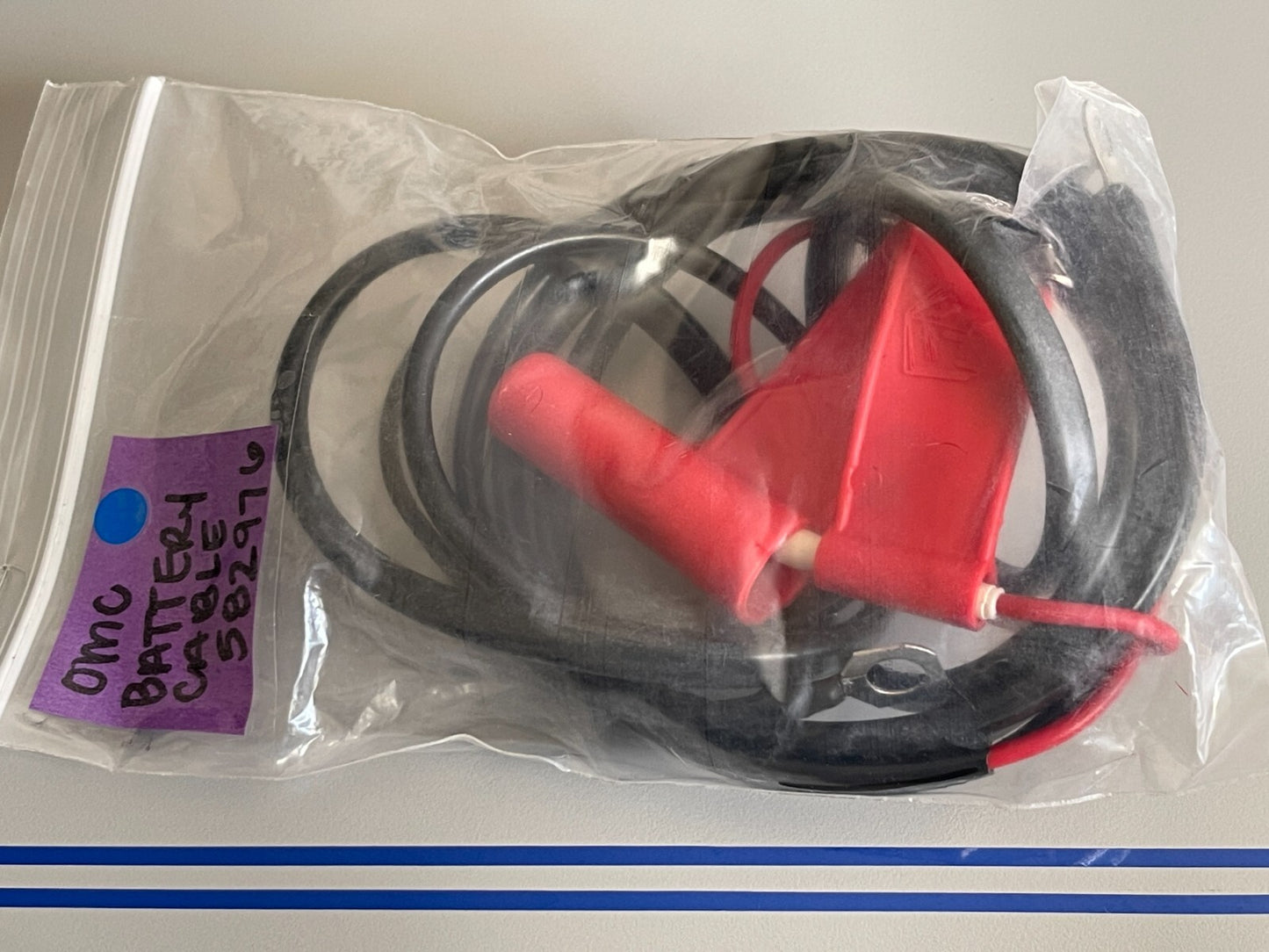 *NEW OEM* 0810 OMC Johnson Evinrude Battery Cable 582976 0582976