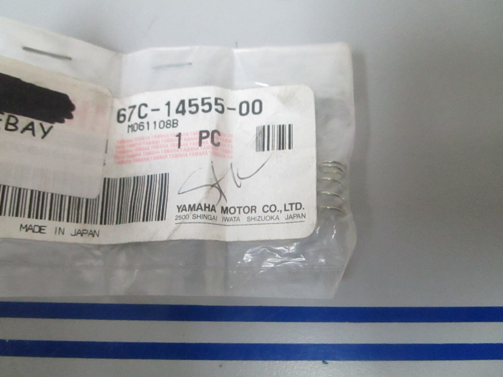 *NEW OEM* 0810 Yamaha Spring 67C-14555-00-00