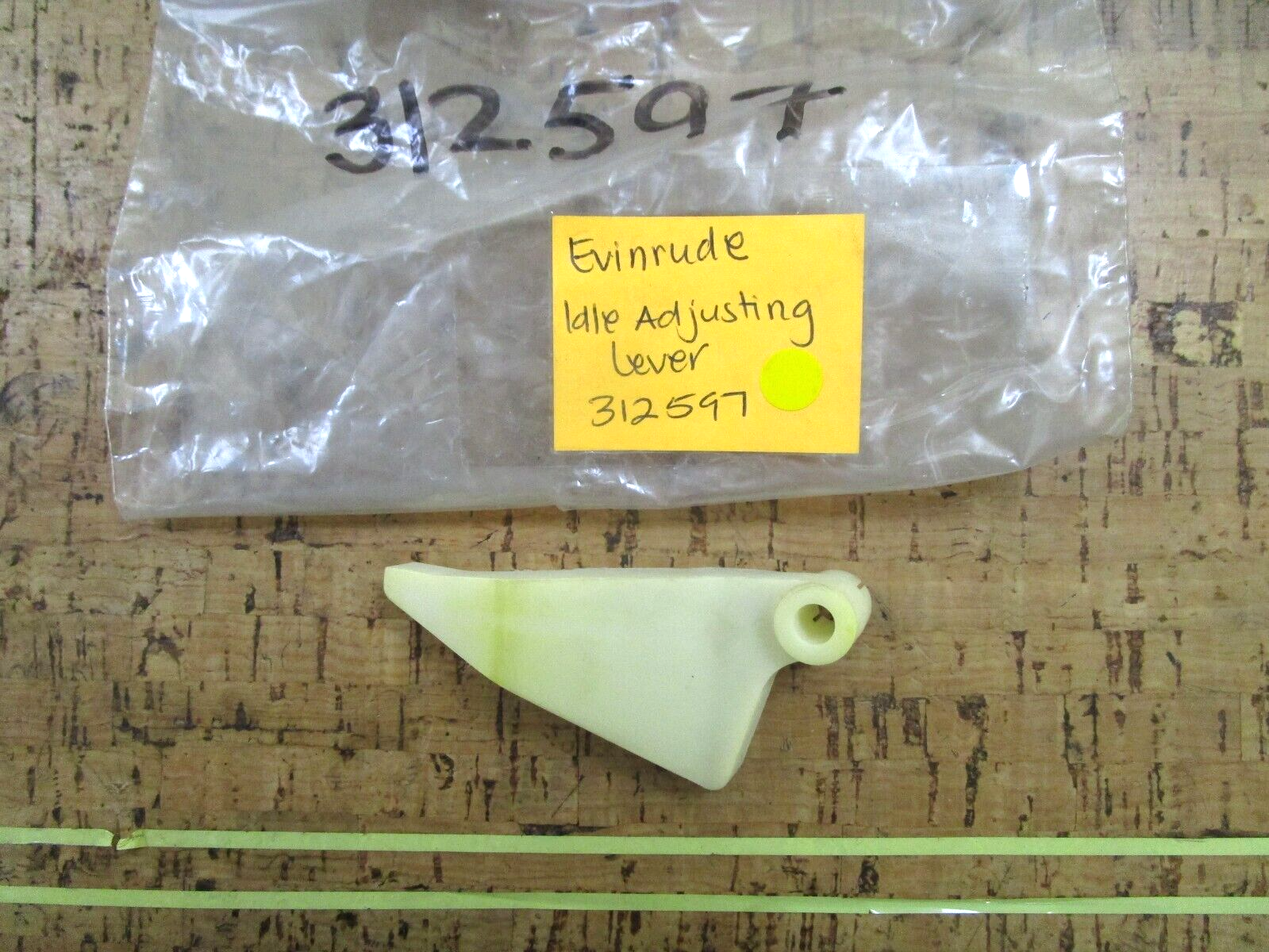 *NEW OEM* 0750 OMC Johnson Evinrude IDLE ADJUSTING LEVER 312597 0312597