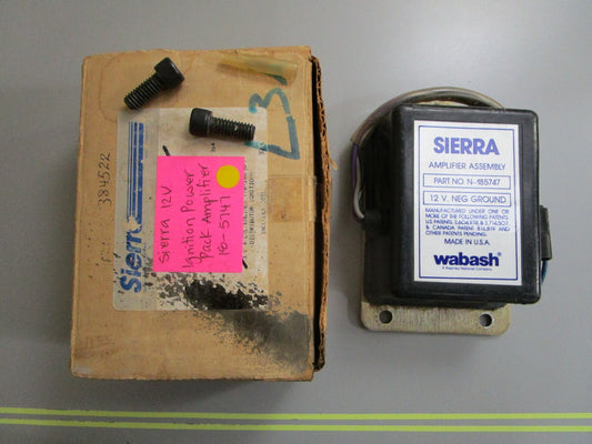 *NEW* 0820 Sierra 12V Ignition Power Pack Amplifier 18-5747 Replaces: 389549