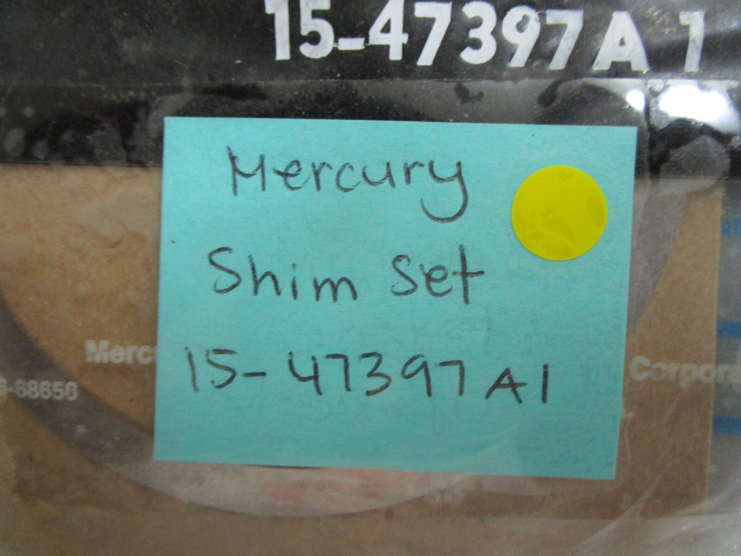 *NEW OEM* 0810 Mercury Quicksilver Shim Set 15-47397A1