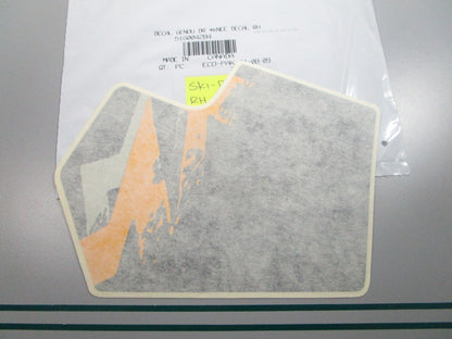 NEW 516004284 Ski-Doo RH Knee Decal 0810