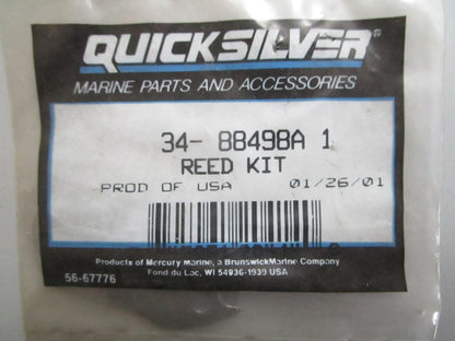 *NEW OEM* 0820 Mercury Quicksilver Reed Kit 34-88498A1