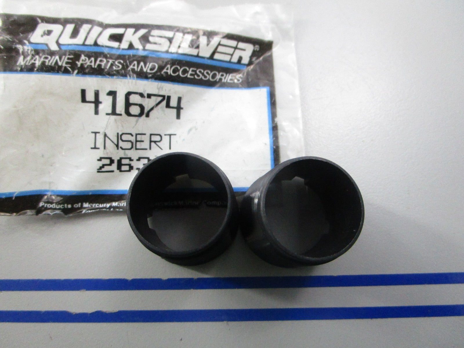 NEW OEM (LOT OF 2) 41674T Mercury Quicksilver Insert 0810