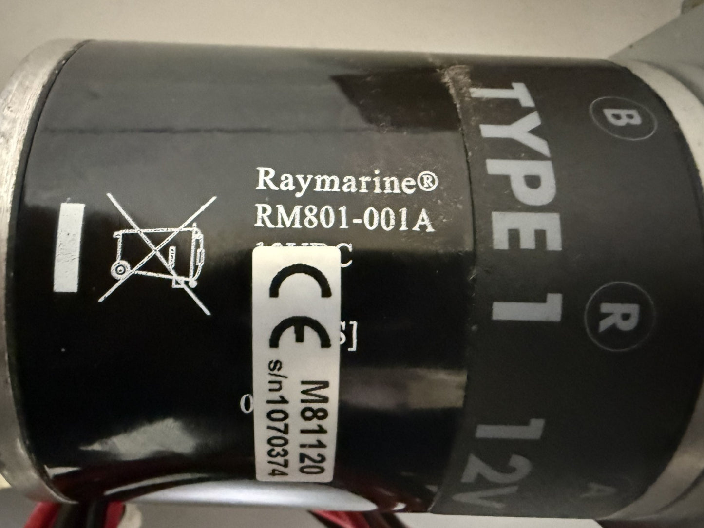NEW OEM M81120 Raymarine Type 1 12V Hydraulic Pump 0820