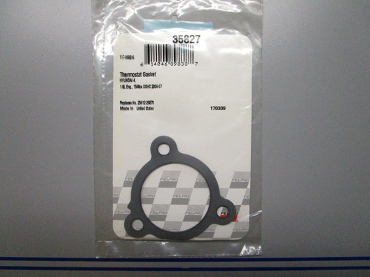 *NEW* 0810 Fel-Pro Thermostat Gasket 35827 Replaces: 25612-26870