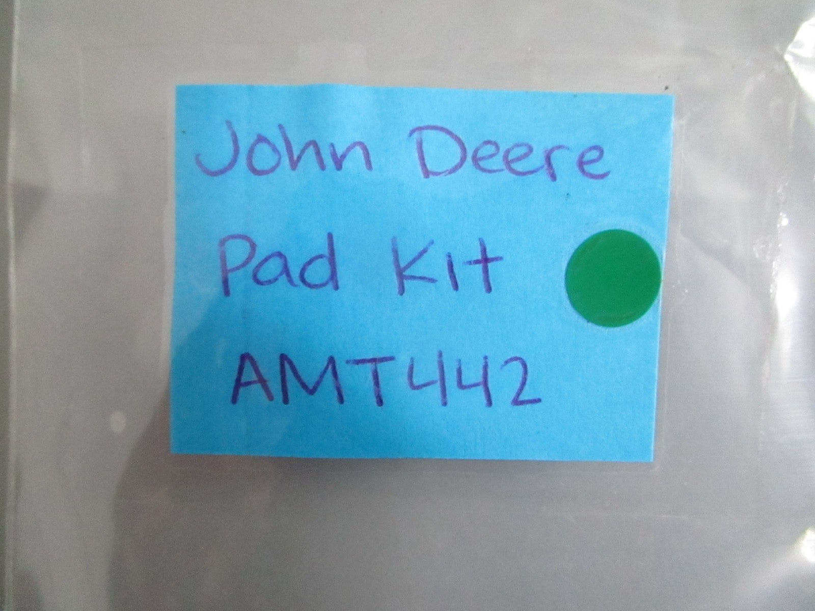 NEW OEM AMT442 John Deere Pad Kit 0820