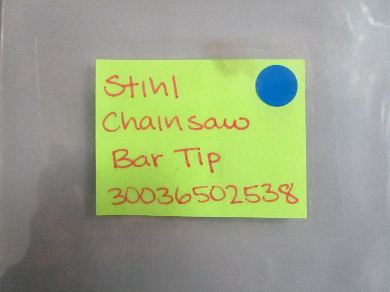 NEW OEM 30036502538 STIHL Chainsaw Bar Tip 0820