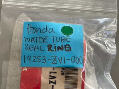 NEW OEM 19253-ZV1-000 Honda Water Tube Seal Ring 0810