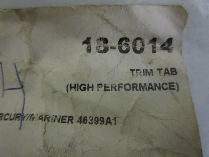 *NEW* 0810 Sierra Trim Tab 18-6014 Replaces: Mercury 46399A1