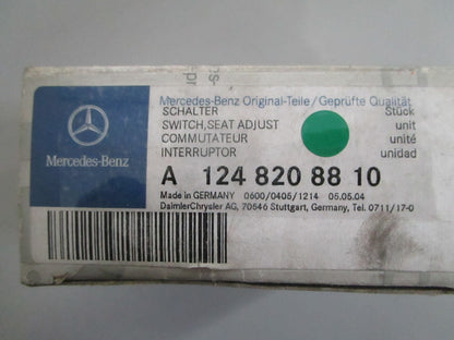 NEW OEM A1248208810 Mercedes-Benz Seat Adjustment Switch 0820