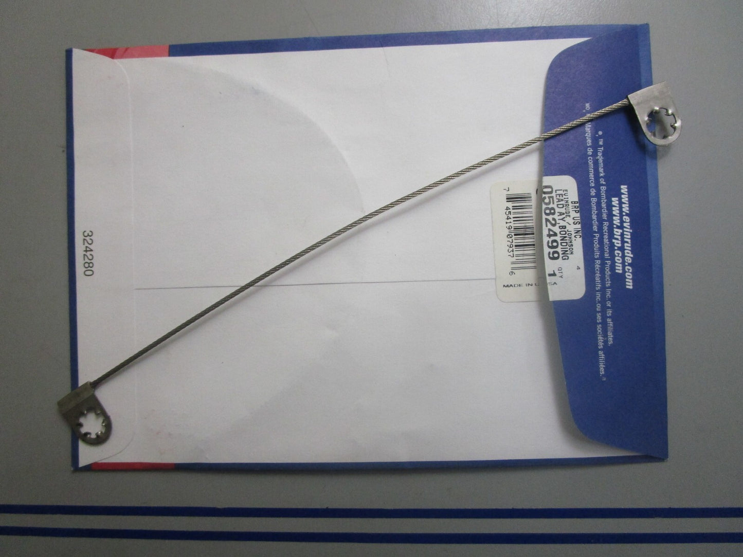 *NEW OEM* 0810 OMC Johnson Evinrude Bonding Lead Assembly 582499 0582499