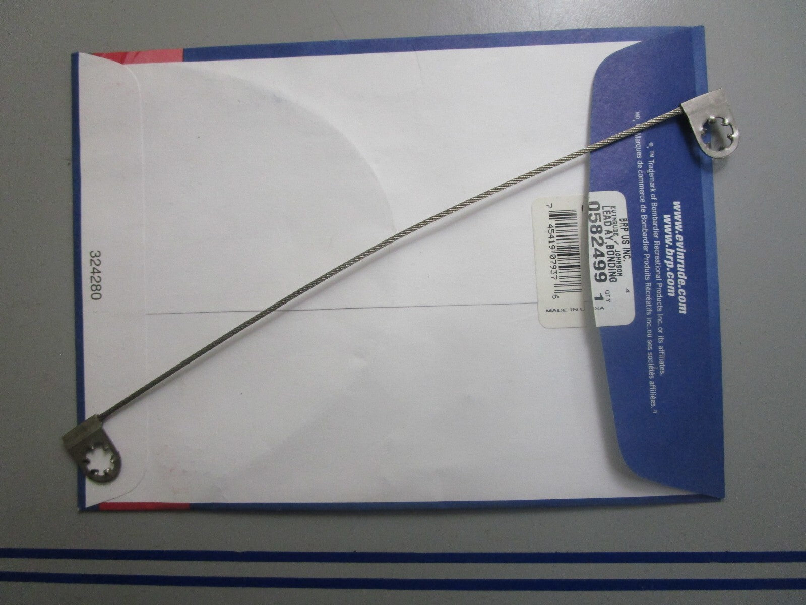 *NEW OEM* 0810 OMC Johnson Evinrude Bonding Lead Assembly 582499 0582499