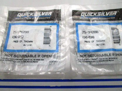 *NEW OEM* (LOT OF 2) 0810 Mercury Quicksilver Quad Ring 25-94288