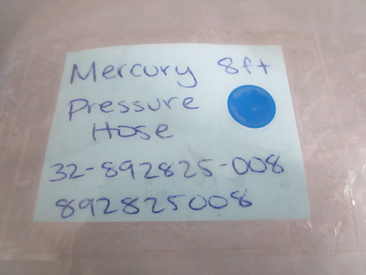 NEW OEM 32-892825-008 Mercury Quicksilver 8' Pressure Hose 0820
