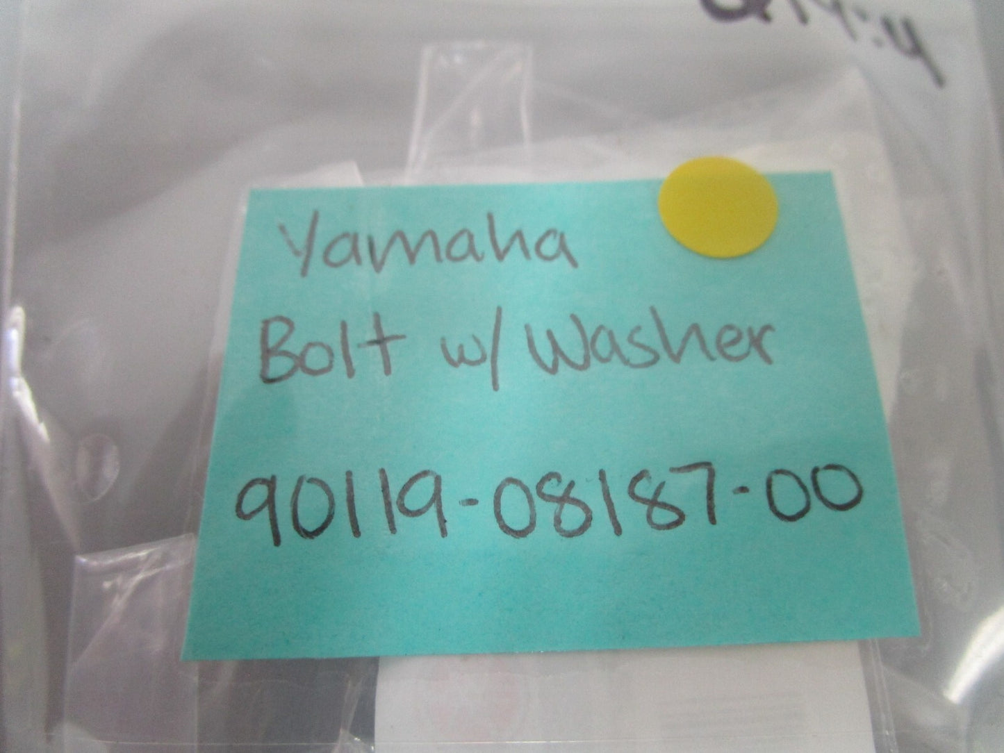*NEW OEM* 0750 Yamaha BOLT w/WASHER 90119-08187-00