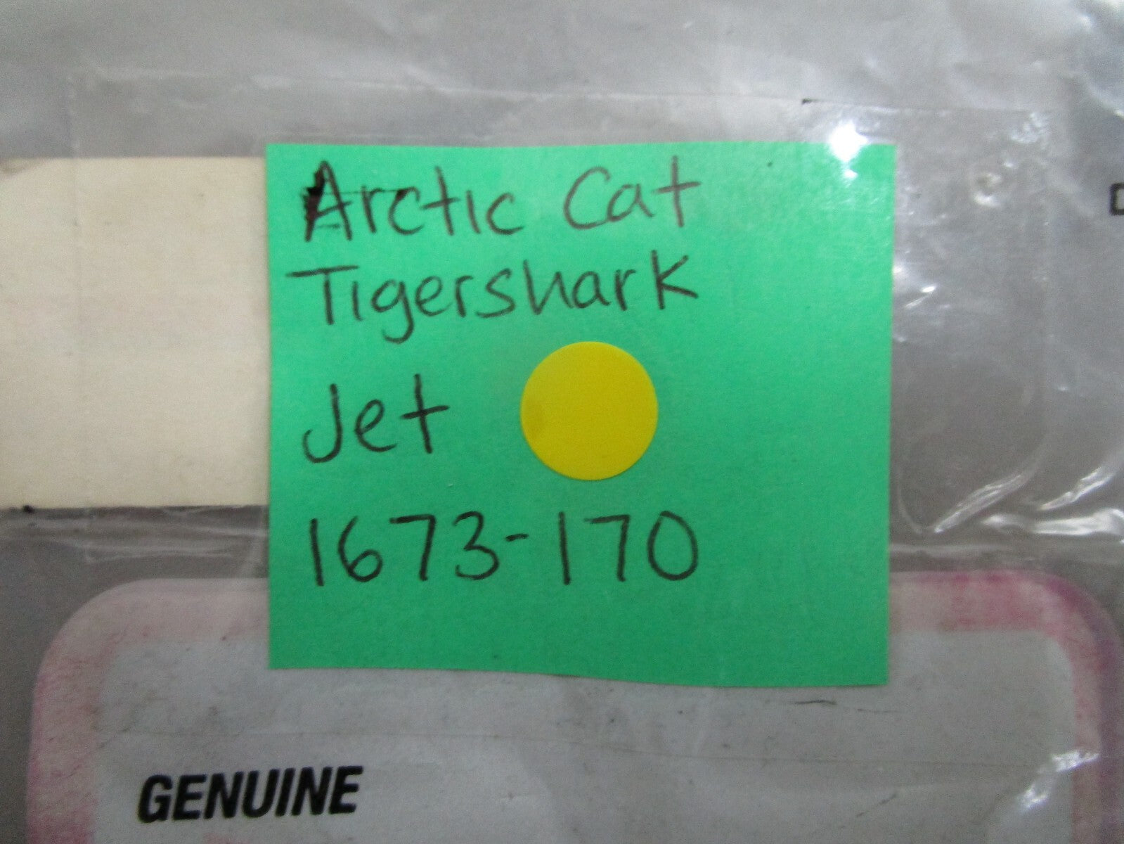 *NEW OEM* 0810 Arctic Cat Tigershark Jet 1673-170