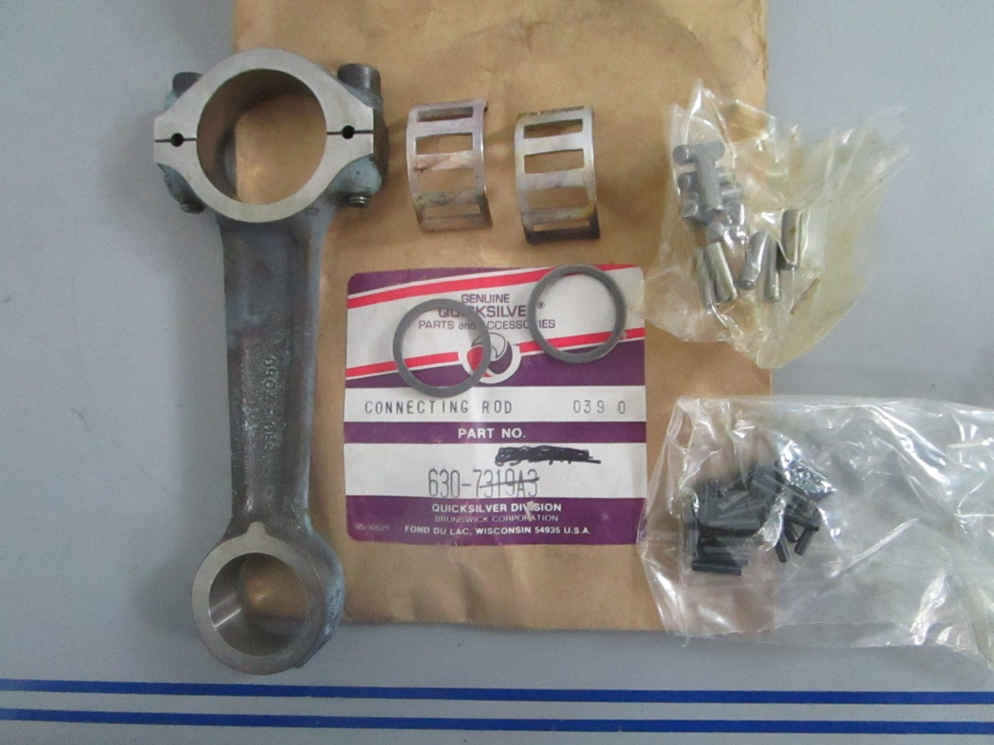 *NEW OEM* 0820 Mercury Quicksilver Connecting Rod Kit 630-7319A3
