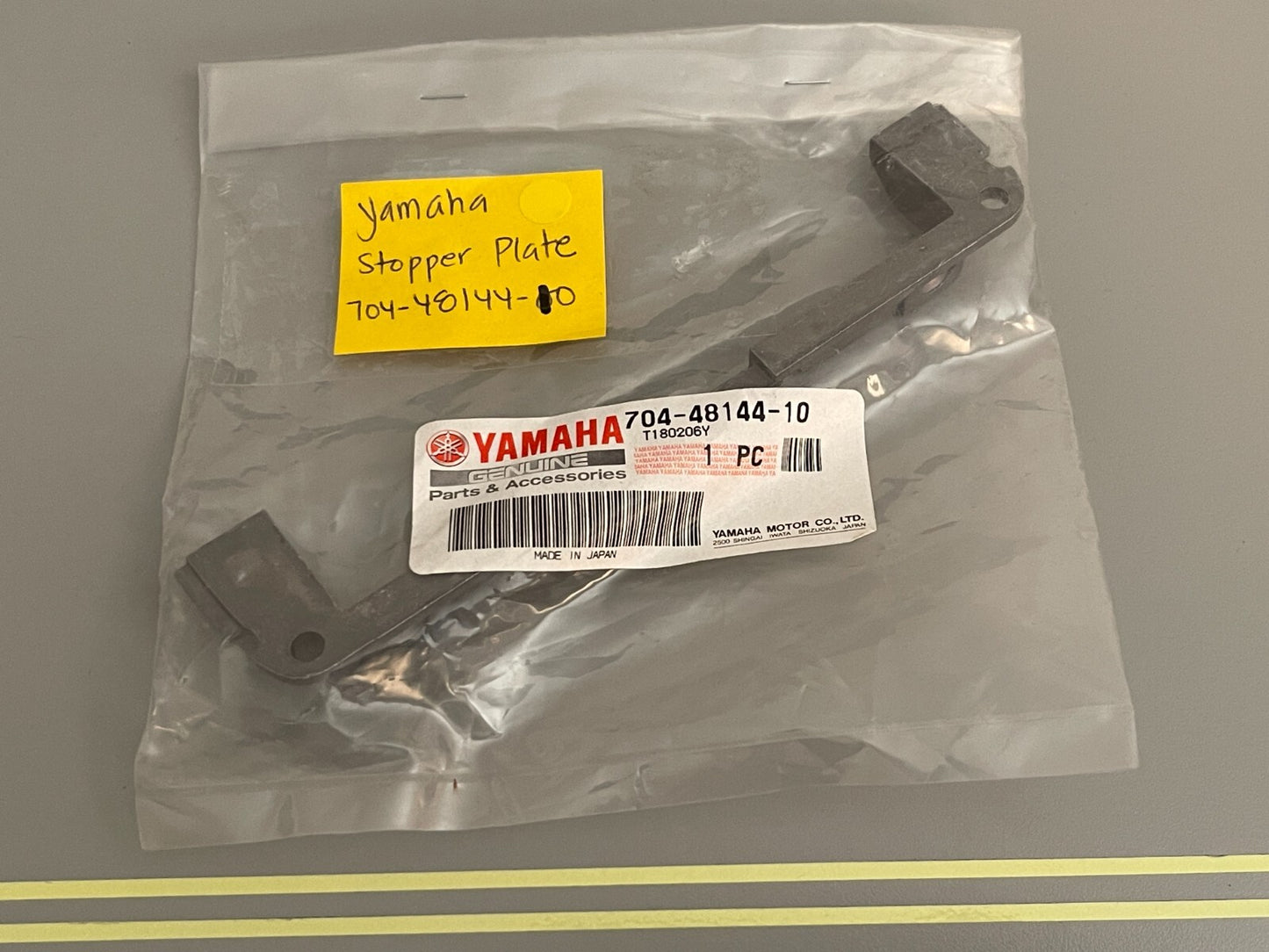 *NEW OEM* 0810 Yamaha Stopper Plate 704-48144-10