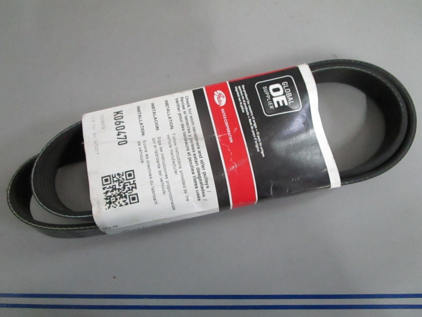 NEW K060470 Gates Micro-V AT Serpentine Belt 0820