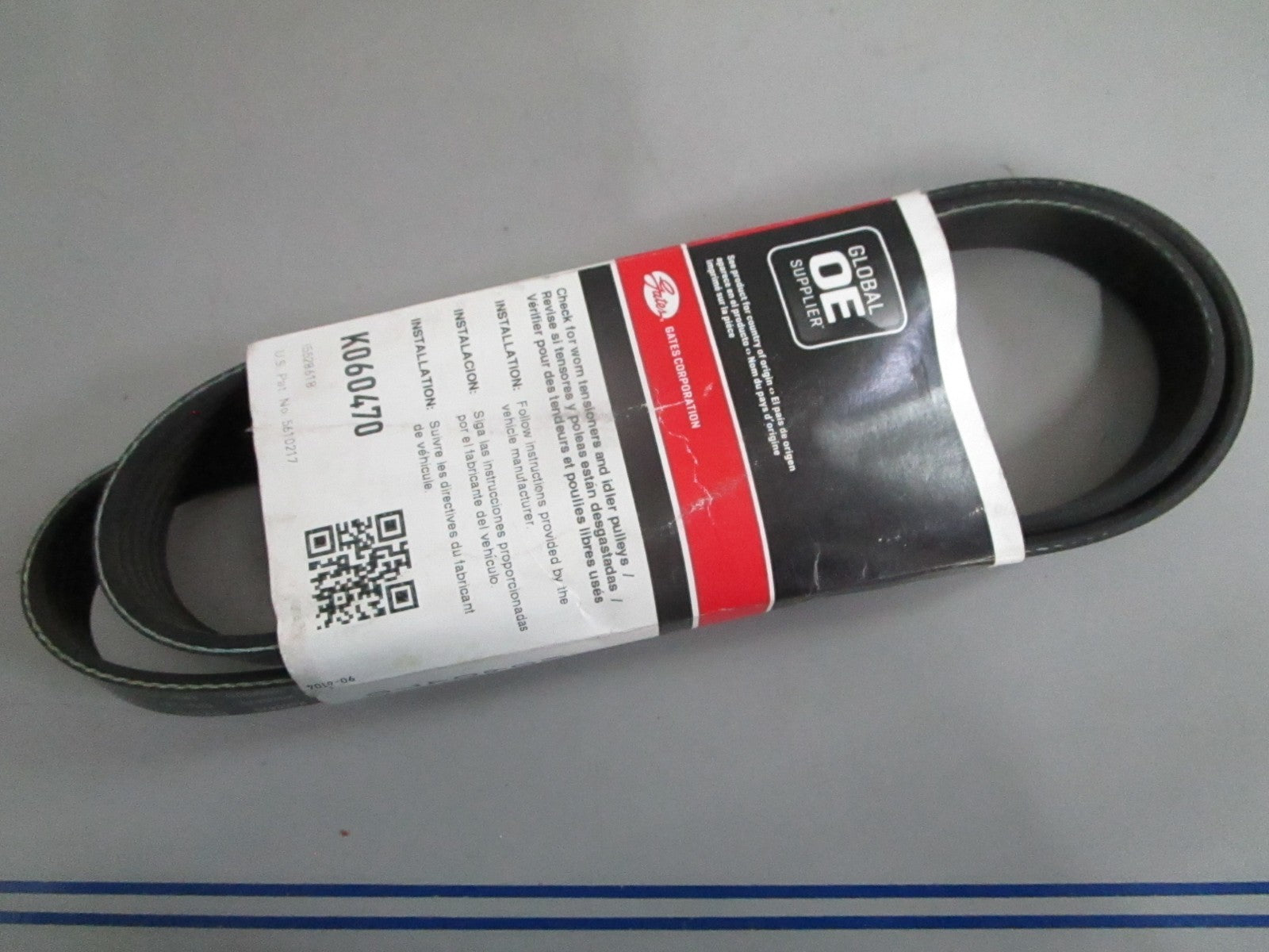 NEW K060470 Gates Micro-V AT Serpentine Belt 0820