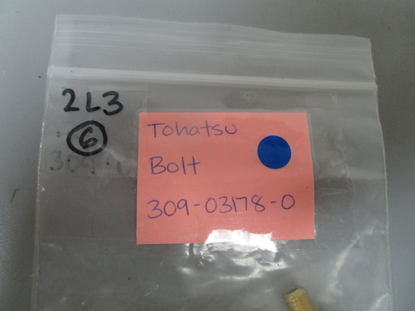 *NEW OEM* (LOT OF 3) 0770 Nissan Tohatsu Bolt 309-03178-0