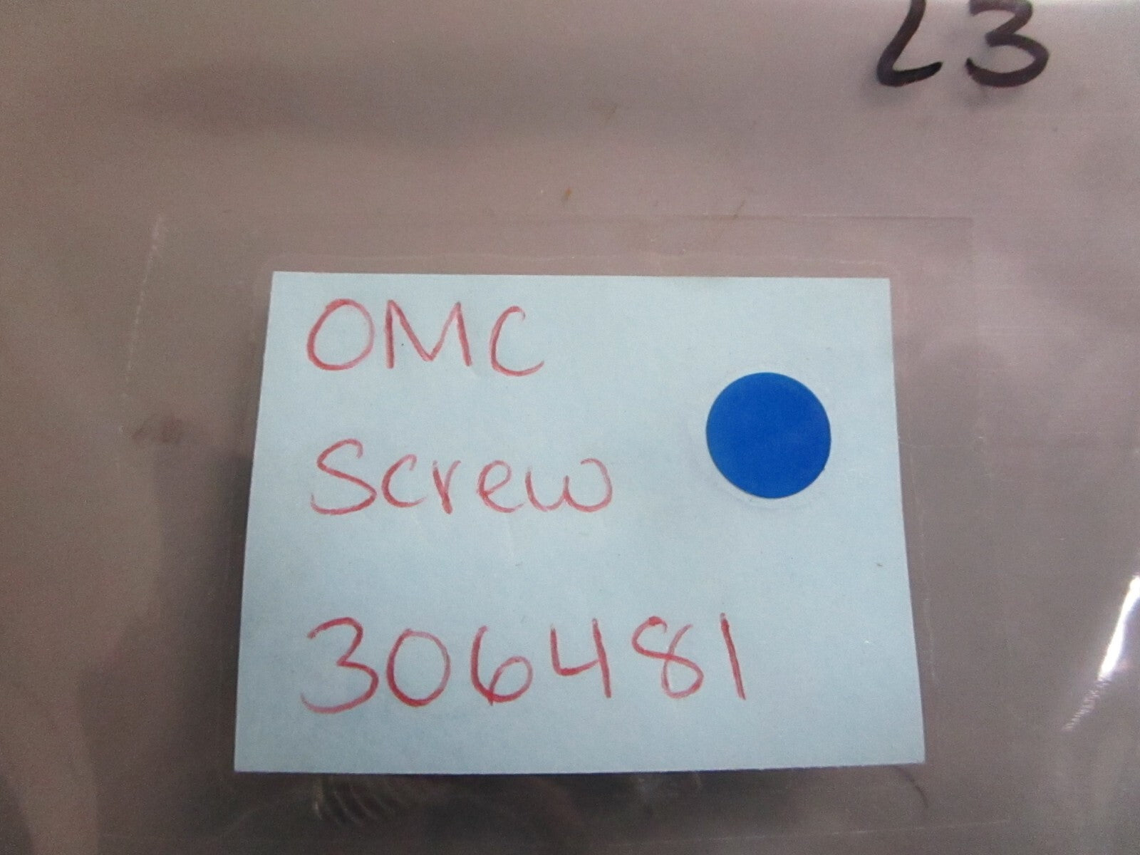 *NEW OEM* (LOT OF 3) 0810 OMC Johnson Evinrude Screw 306481 0306481