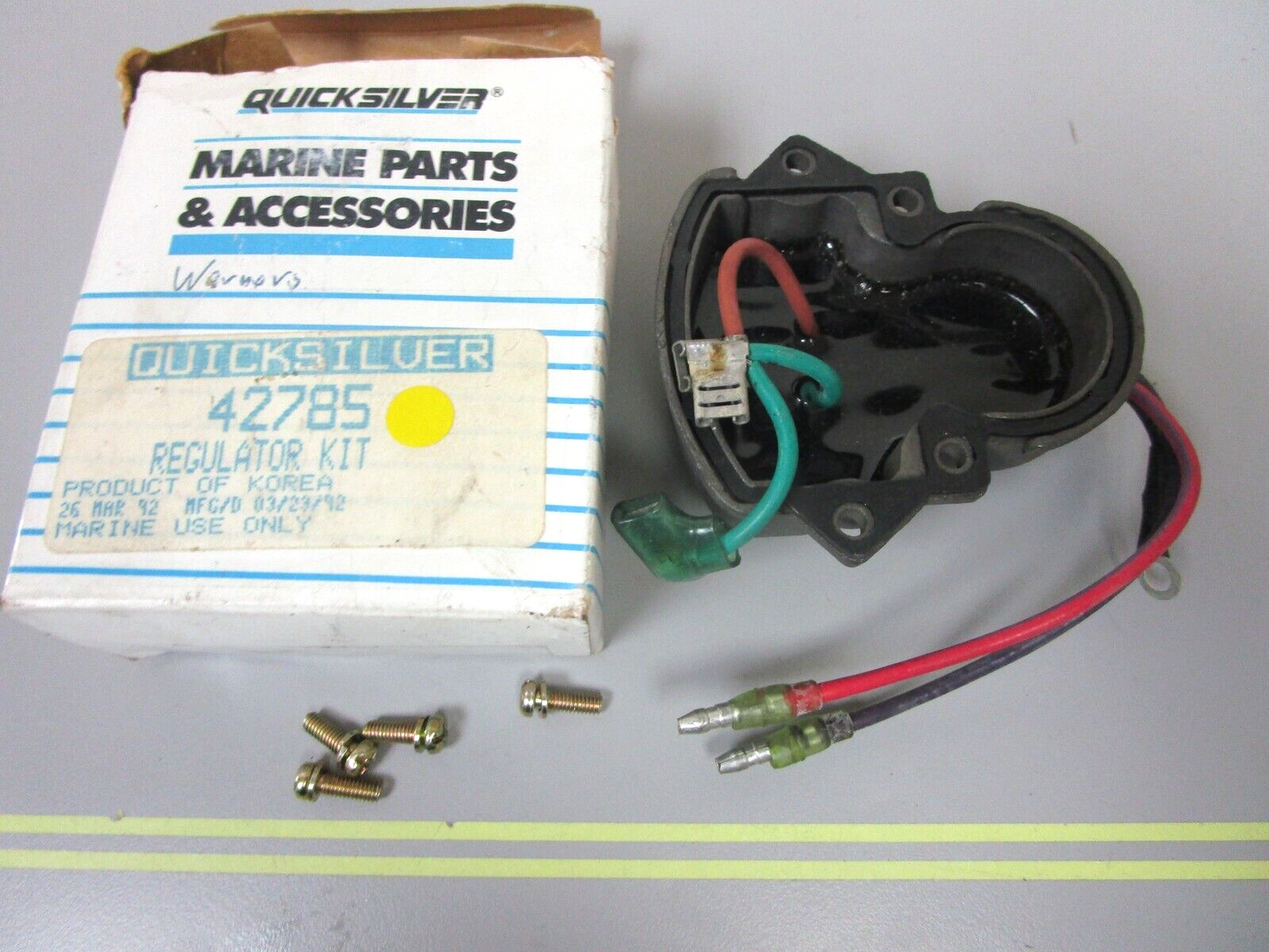 *NEW OEM* 0720 Mercury Quicksilver Regulator Kit 42785