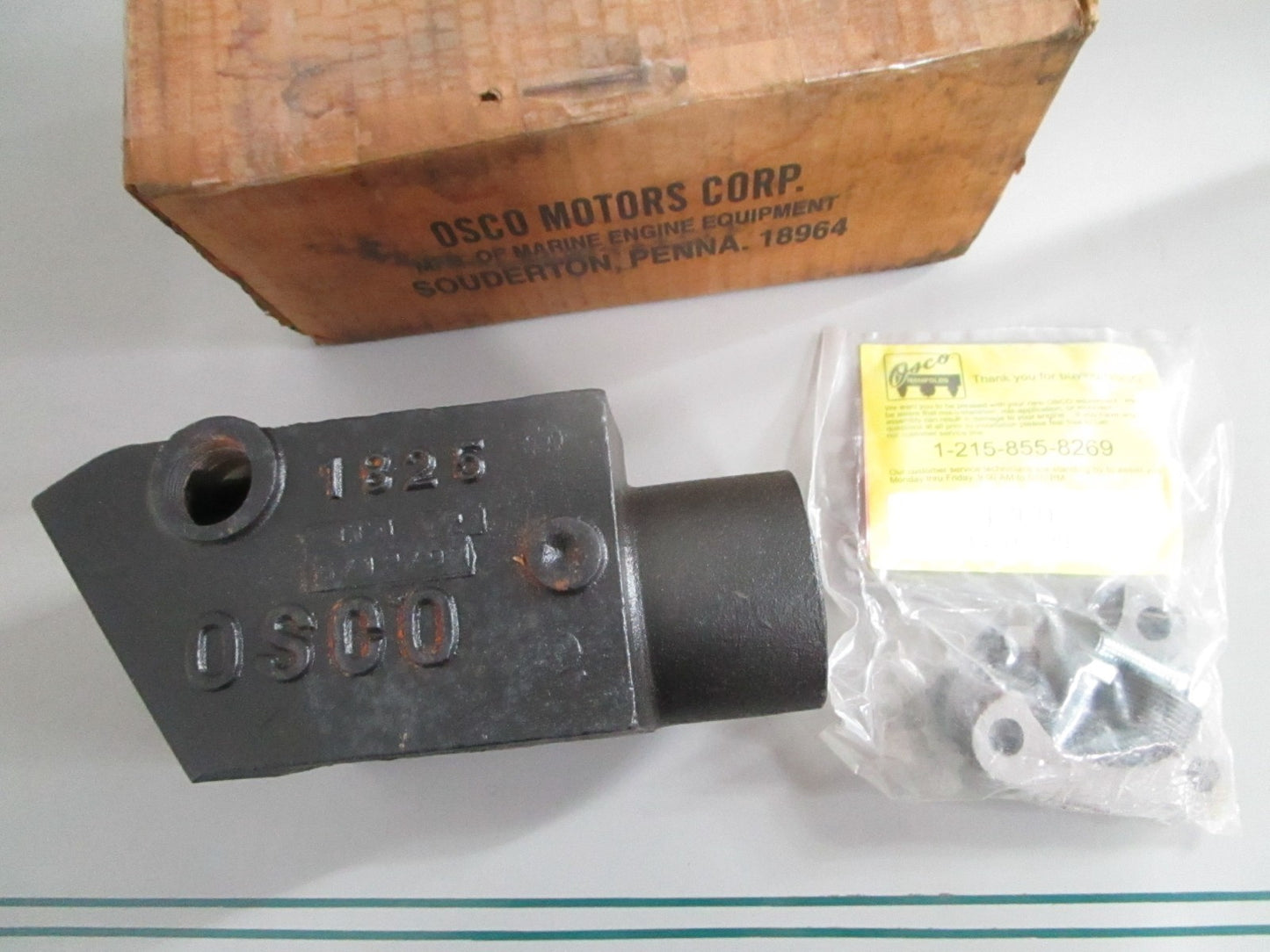 NEW 1825 Osco Elbow w/ Hardware For: MerCruiser 0820