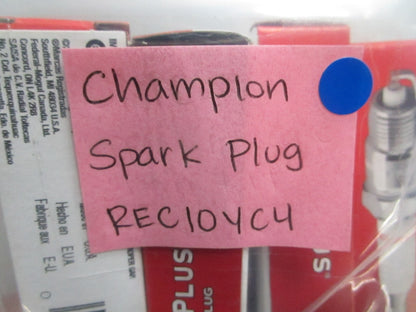 *NEW* (LOT OF 8) 0820 Champion Spark Plug REC10YC4
