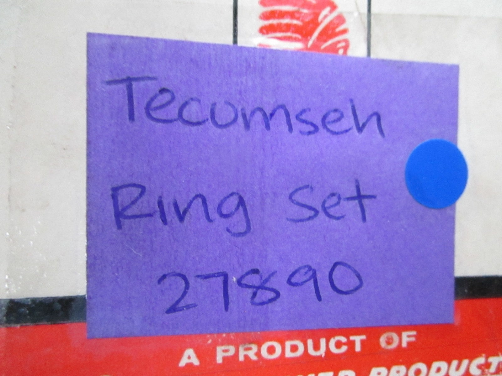 NEW OEM 27890 Tecumseh Ring Set 0810