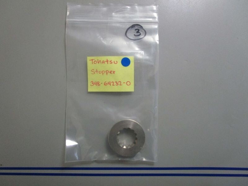 *NEW OEM* 0770 Tohatsu Nissan Stopper 348-64232-0
