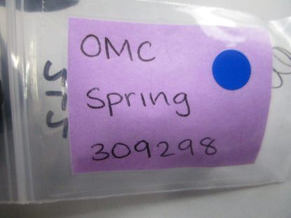 NEW OEM (LOT OF 2) 309298 0309298 OMC Johnson Evinrude Spring 0810