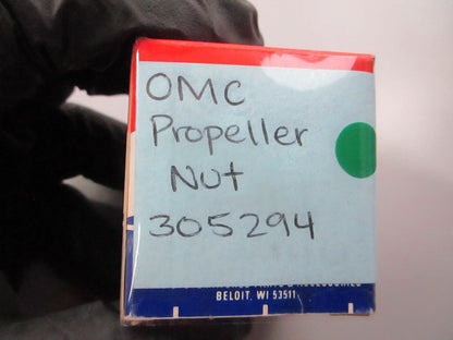 NEW OEM 305294 0305294 OMC Johnson Evinrude Propeller Nut 0810
