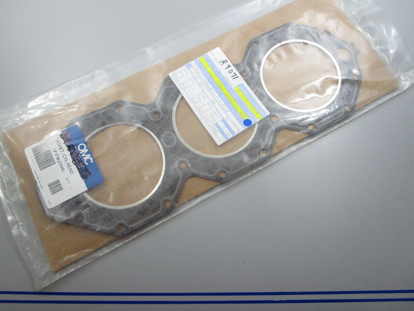 *NEW OEM* 0810 OMC Johnson Evinrude Cylinder Head Gasket 778206 0778206