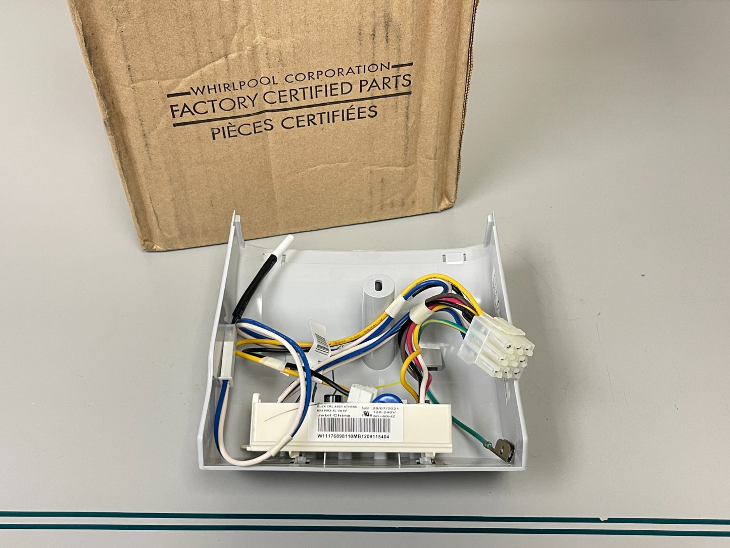 Whirlpool NEW OEM Refrigerator Control Box W11357371 WRT311FZDM Top Mount 0720
