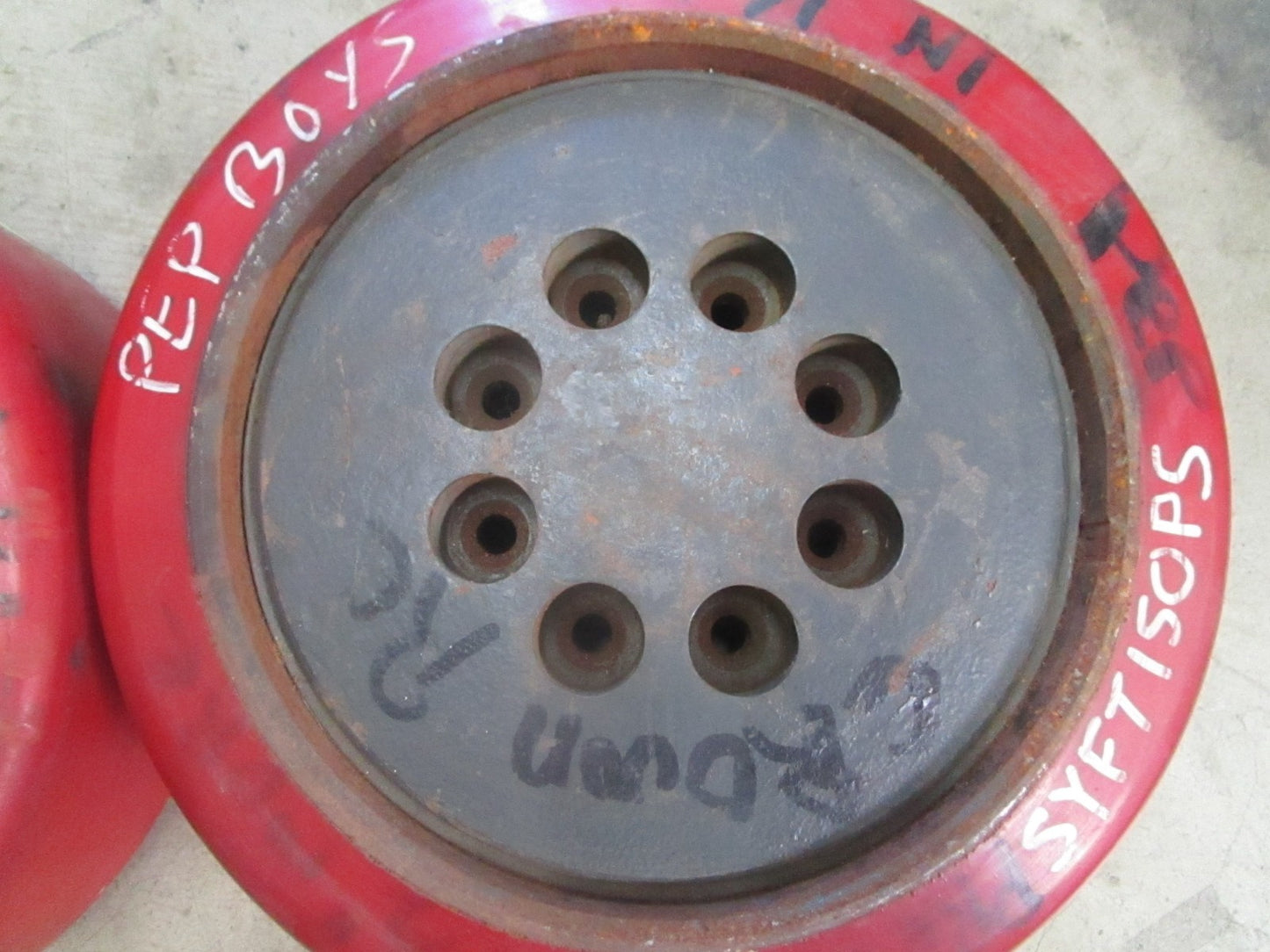 *NEW* 13.5"×5"×10" Forklift Wheel & Tire Set SYFT150PS