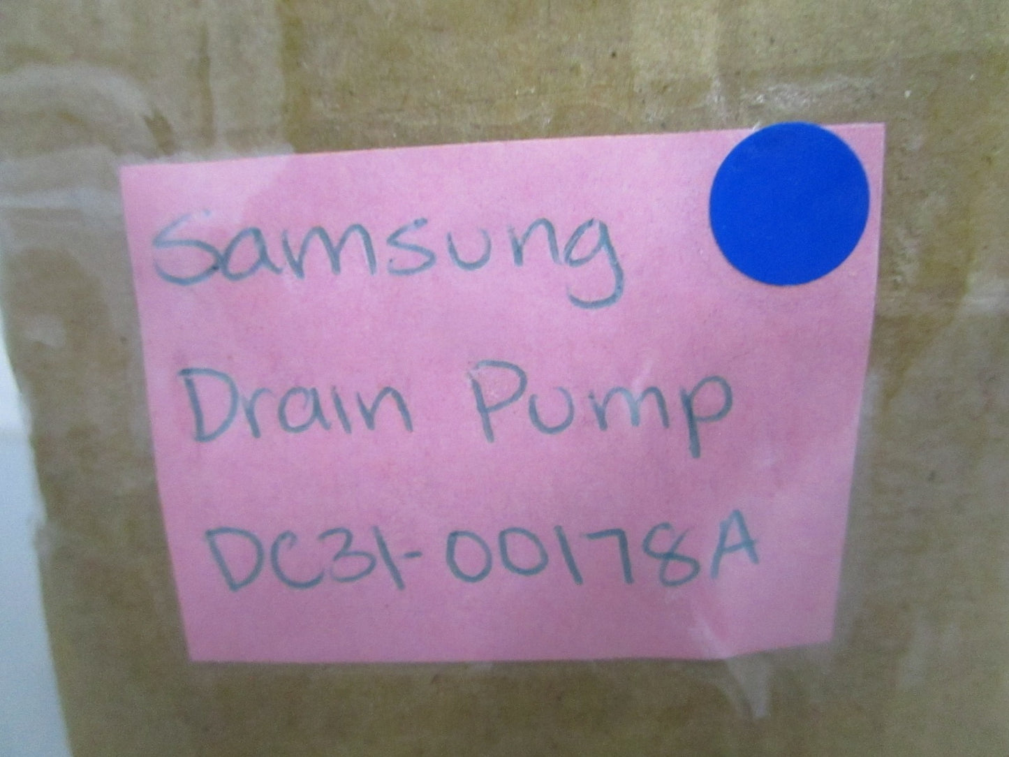 *NEW OEM* 0820 Samsung Drain Pump DC31-00178A