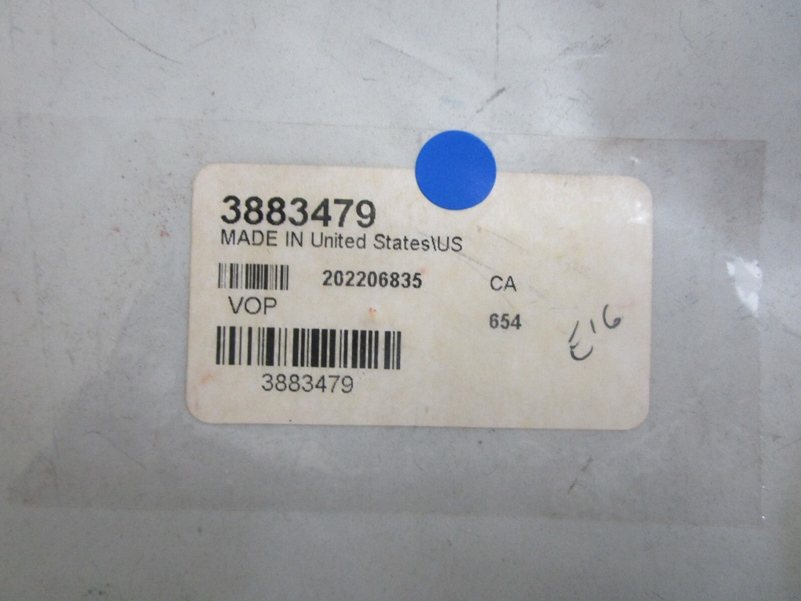 *NEW OEM* 0820 Volvo Penta Tube 3883479