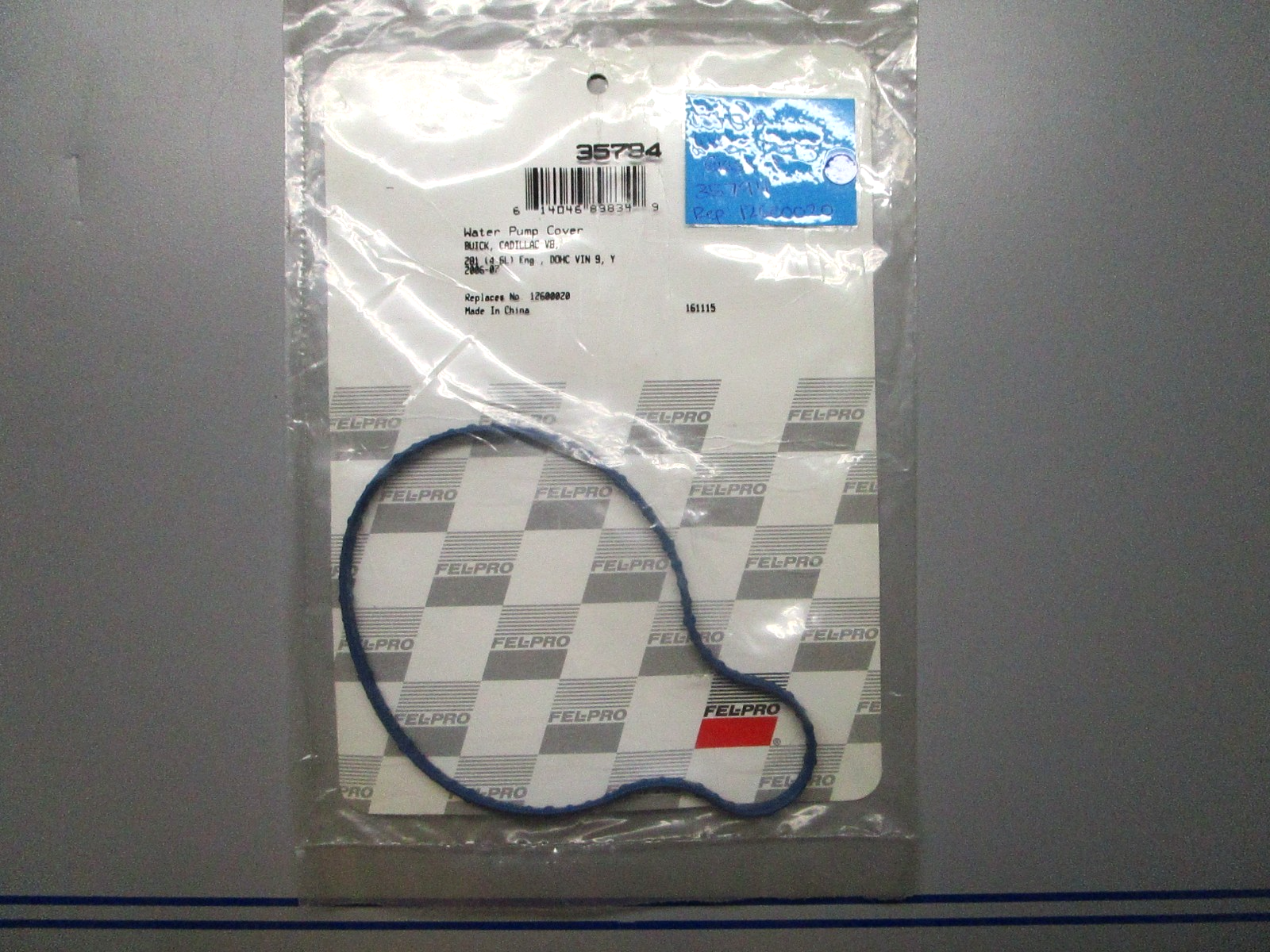 *NEW* 0810 Fel-Pro Water Pump Gasket 35794 Replaces: 12600020