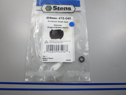 NEW 475-040 Replaces: Briggs & Stratton 692407 Stens Oil Seal 0810