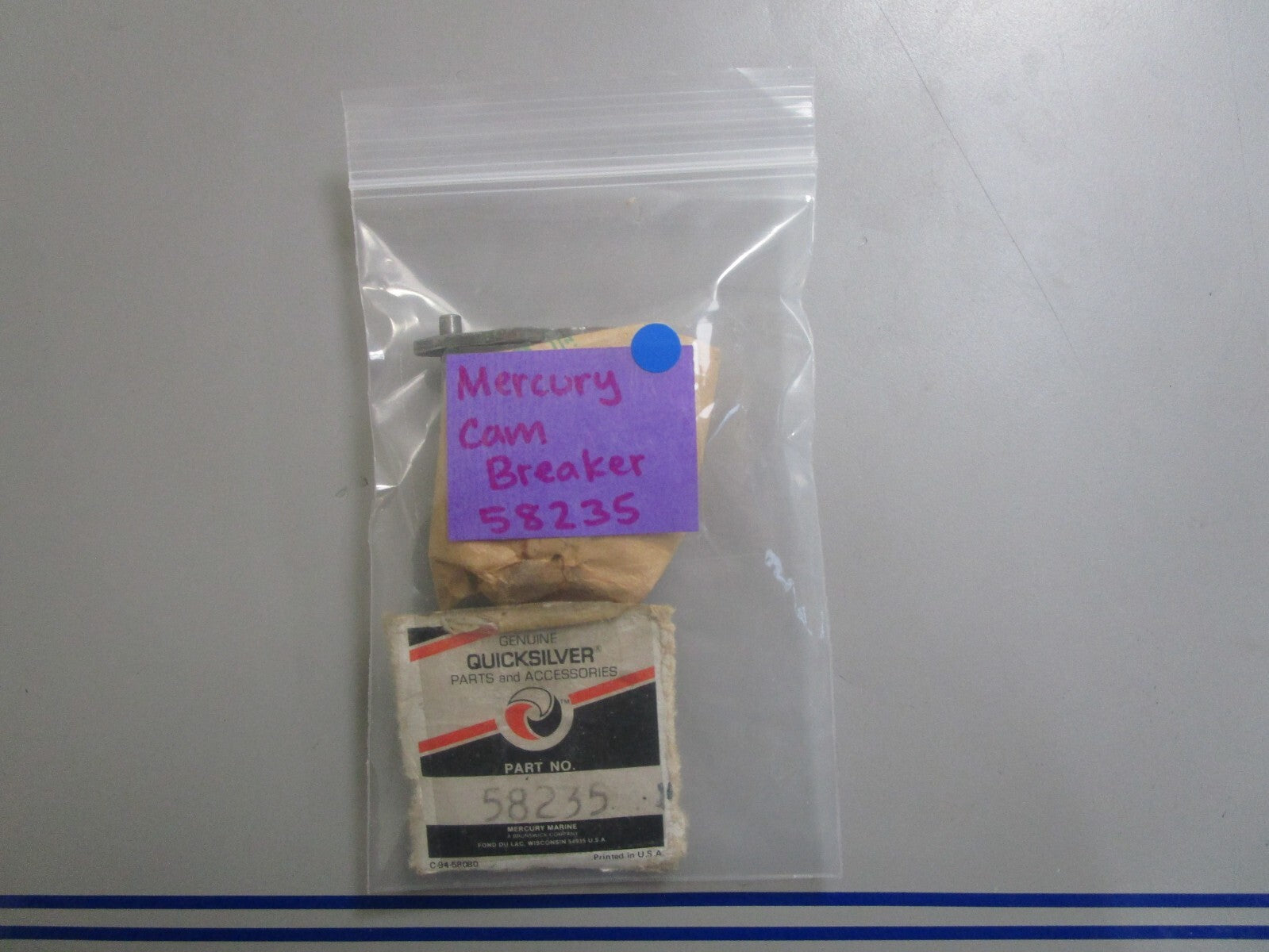 *NEW OEM* 0770 Mercury Quicksilver Cam Breaker 58235