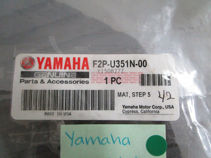 NEW OEM F2P-U351N-00-00 Yamaha Step Mat 0820
