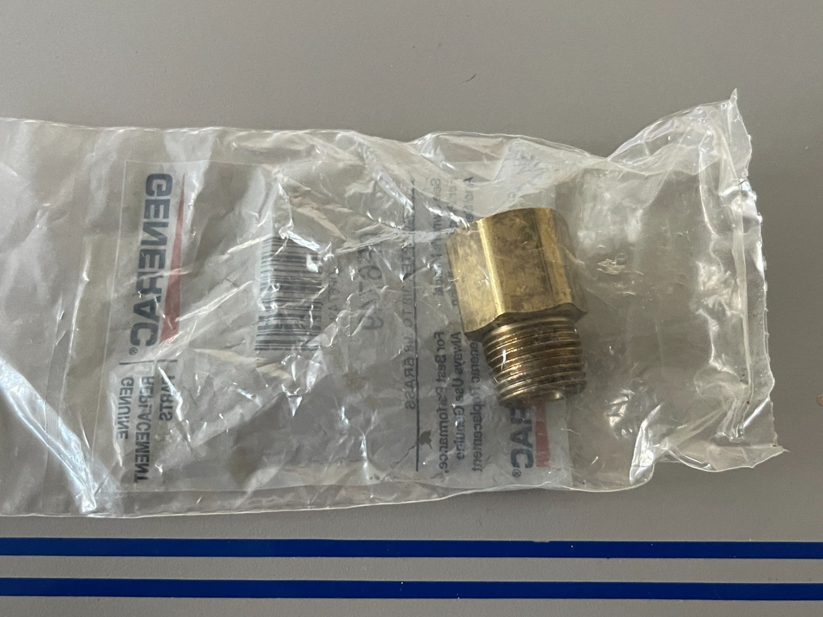 *NEW OEM* 0720 Generac 3/8 Brass Adapter 0F6749