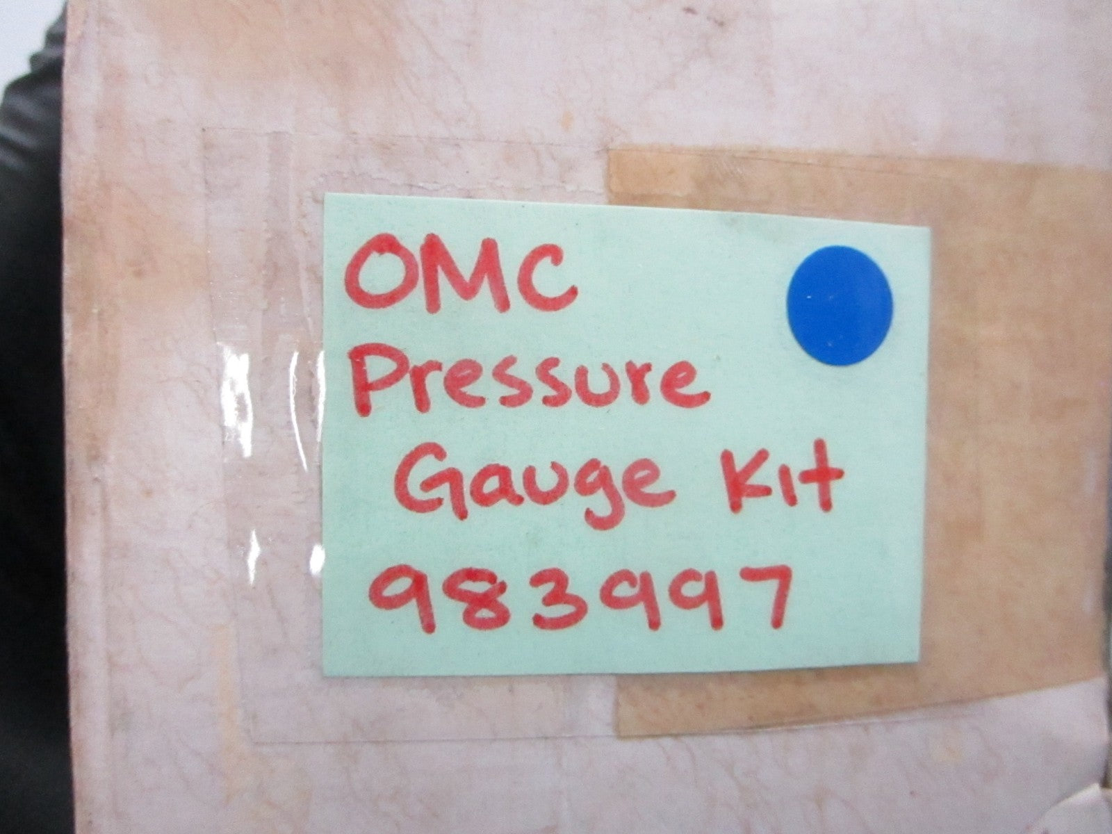NEW OEM 983997 0983997 OMC Johnson Evinrude Pressure Gauge Kit 0810