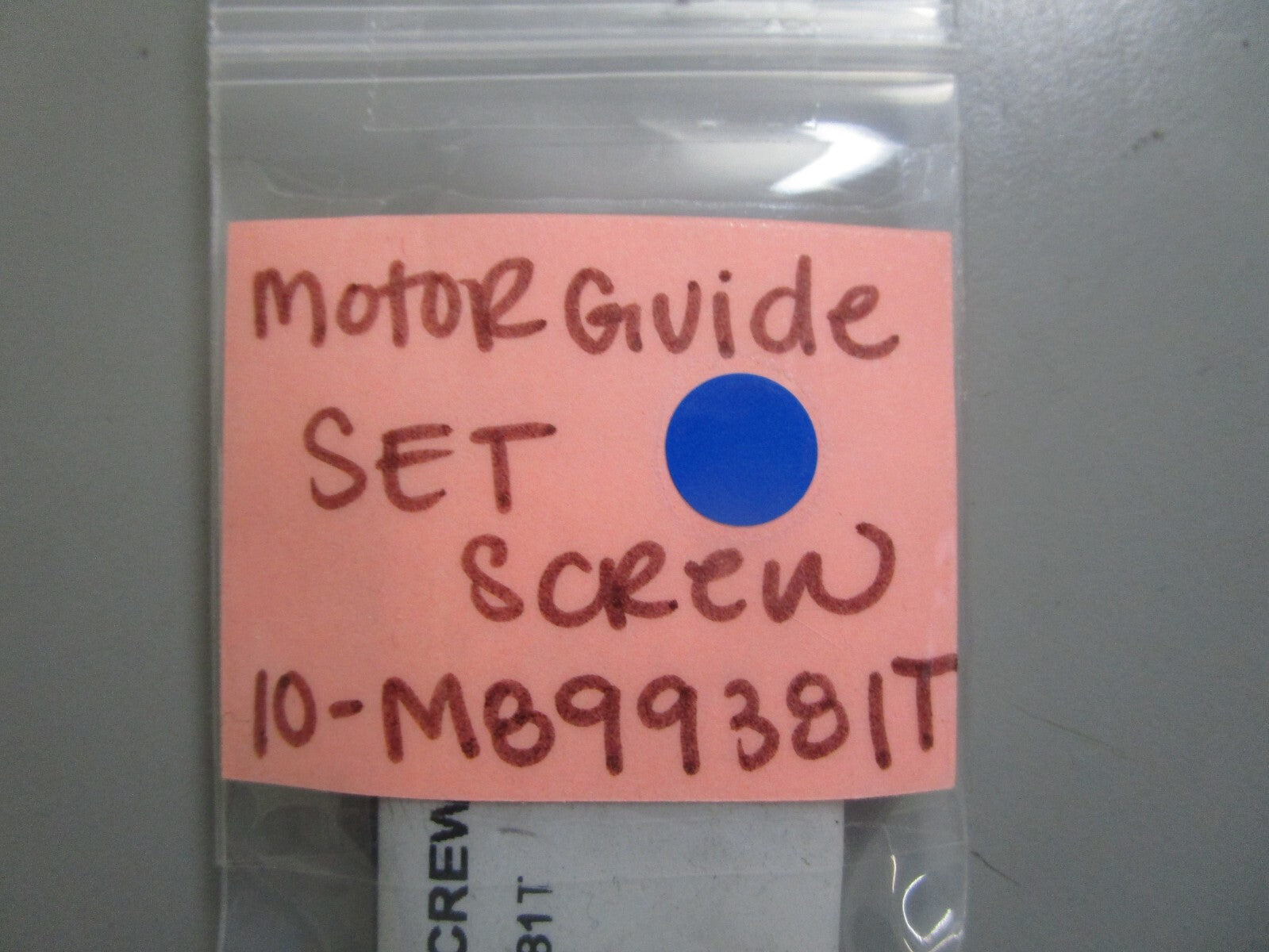 *NEW OEM* (LOT OF 4) 0810 MotorGuide Set Screw 10-M899381T