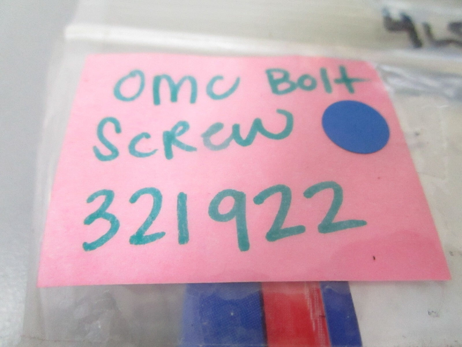*NEW OEM* (LOT OF 5) 0770 OMC Johnson Evinrude Screw 321922 0321922
