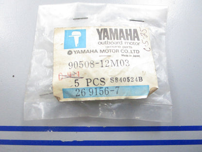 *NEW OEM* (LOT OF 5) 0810 Yamaha Torsion Spring 90508-12M03