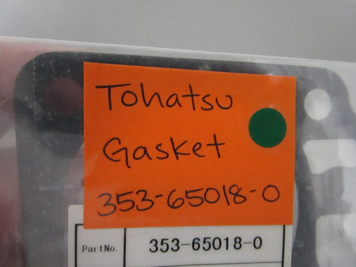 NEW OEM 353-65018-0 353650180 Tohatsu Gasket 0810