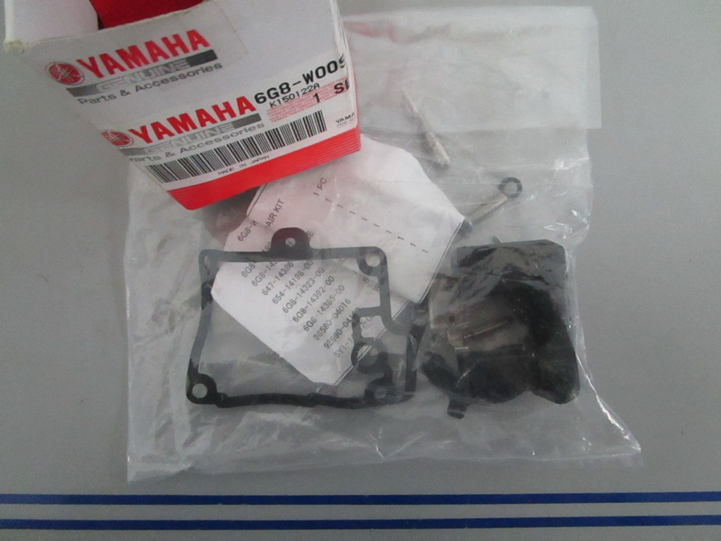 *NEW OEM* 0820 Yamaha Carburetor Repair Kit 6G8-W0093-03-00